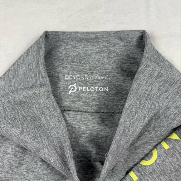 Beyond Yoga Leggings Gray Collab w/ Peloton Women’s S - Picture 2 of 10